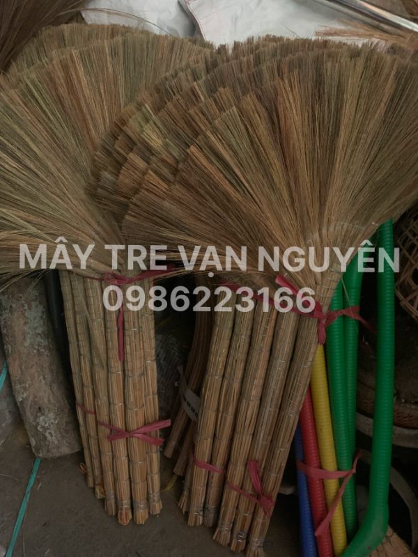 Chổi Bông Cỏ Cáng Rơm và Cáng Nhựa - Ảnh 2